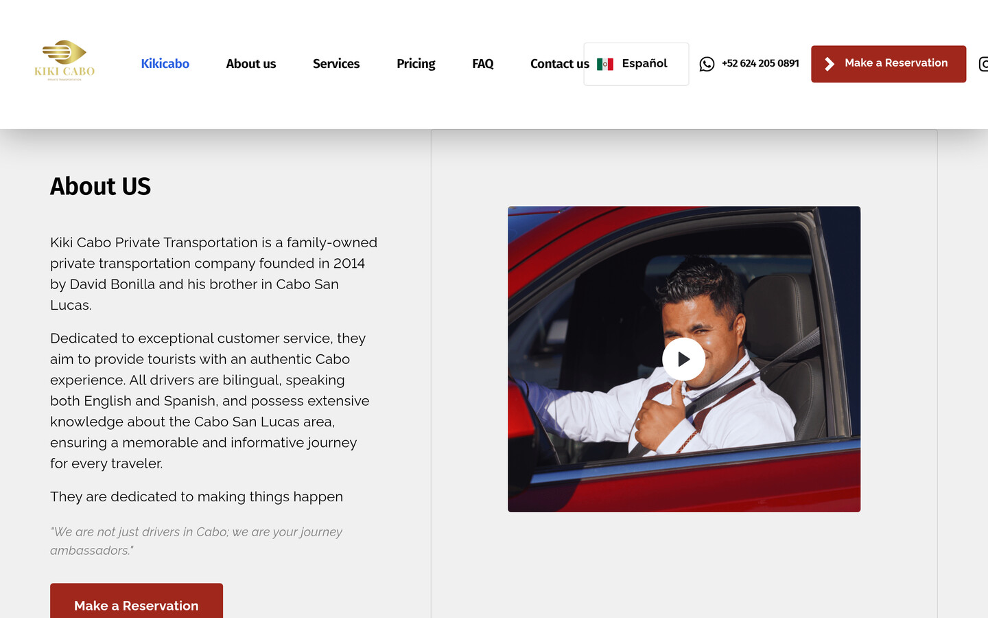 Kiki Cabo Transportation